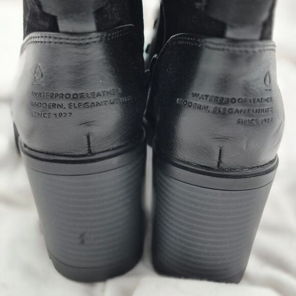 NEW Naturalizer Myla Ankle Boots in black leather leather size 9 - Picture 7 of 8